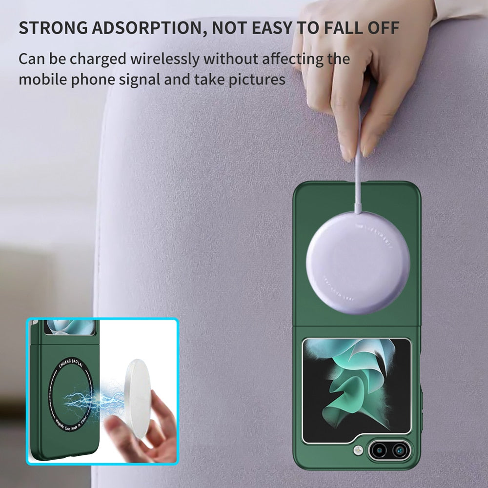 Shockproof Magnetic Case for Samsung Galaxy Z Flip 5 5G