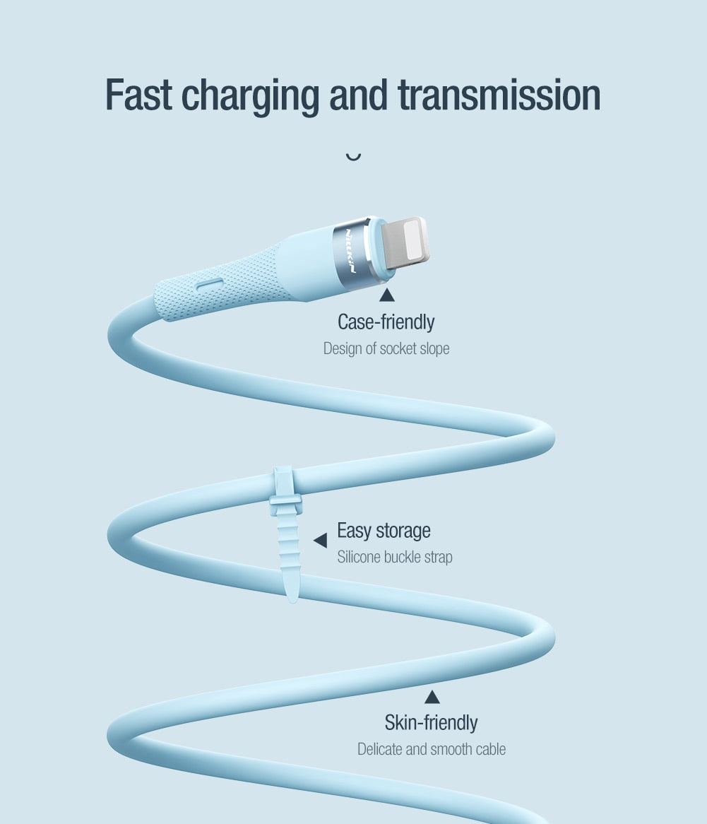 NILLKIN PD 27W Type C To Lightning Cable