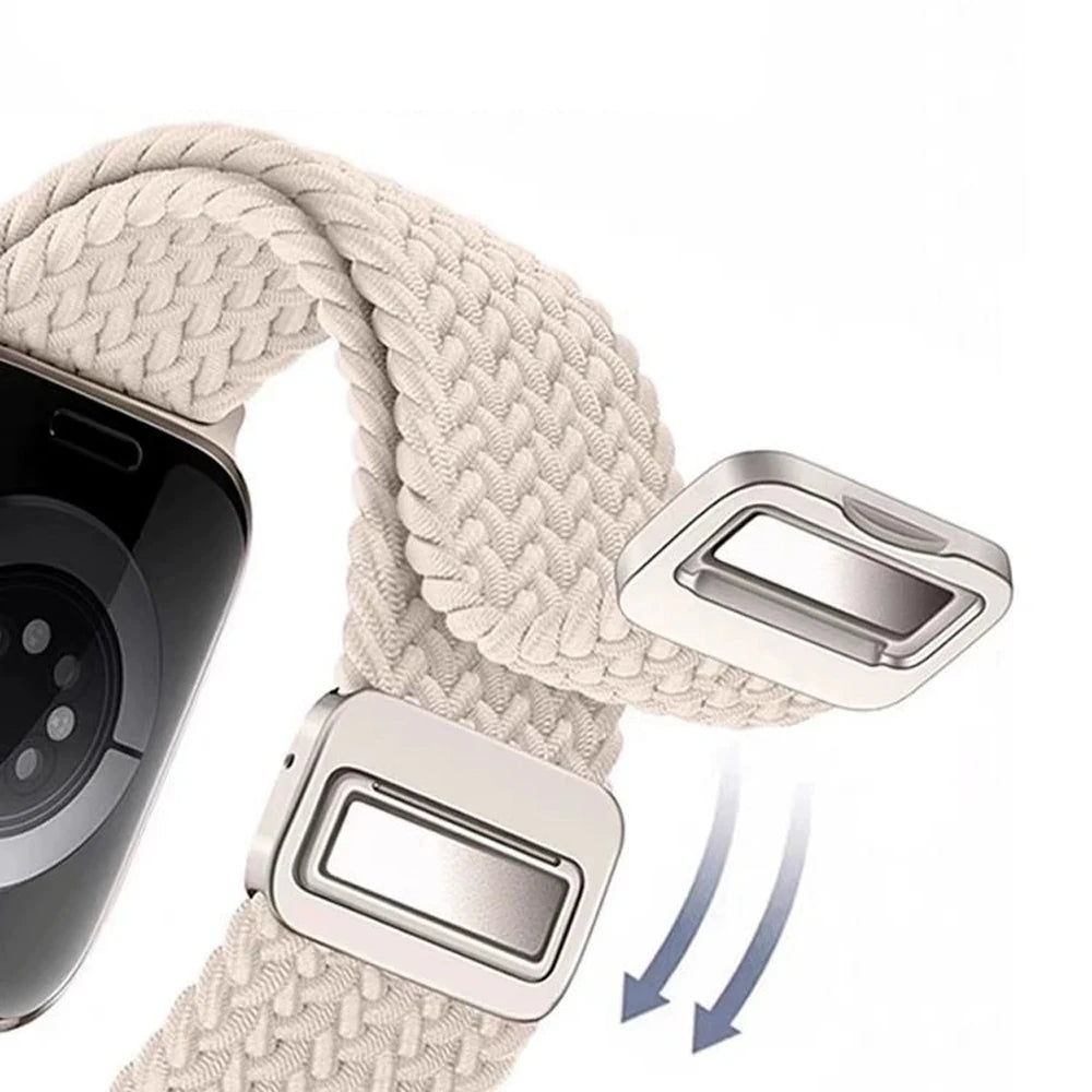 Braided Magnetic Strap for Apple Watch