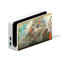 Decorative Front Plate Protective Cover for Nintendo Switch OLED Charging Dock