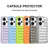 Capsule Protective TPU Silicone Shockproof Rubber Phone Case for Xiaomi POCO F6