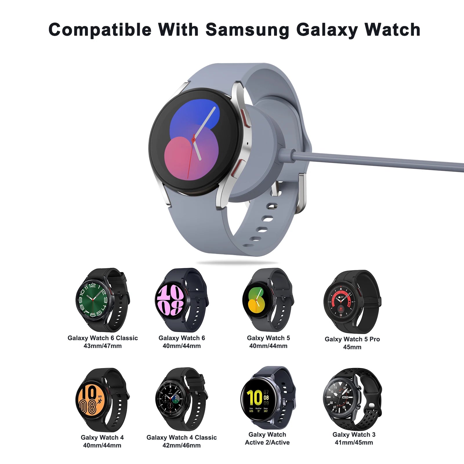 USB Cable Charger for Samsung Galaxy Watch 7