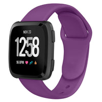 Adjustable Silicone Replacement Wristband Strap for Fitbit Versa 2