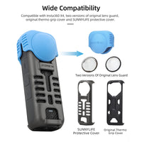 Protective Case and Lens Cover for Insta360 X4