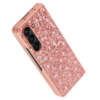 Luxury Bling Glitter Sequins Plating Shockproof Hard Phone Case for Samsung Galaxy Z Fold 5