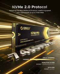 ORICO NVMe 2.0 PCIe Gen4 Internal SSD