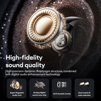 Monster MQT46 OWS Wireless Earphones with ANC and Ear-Clip Design