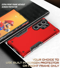 Military-Grade Flat Armor Shockproof Case for Samsung Galaxy S23 Series