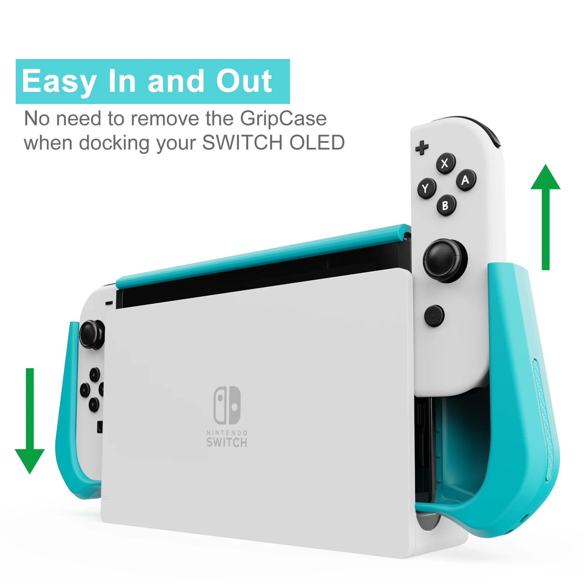 Shockproof TPU Grip Protective Shell Case for Nintendo Switch