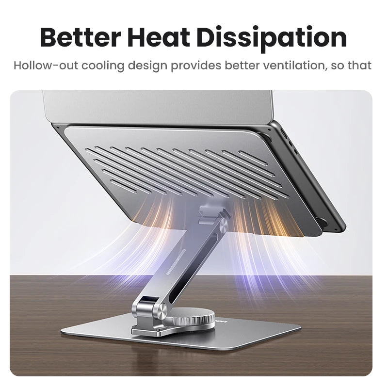 Aluminum Vertical Laptop Stand