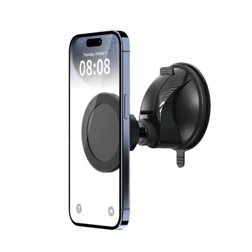 Multi-Surface Suction Magnetic Phone Mount Detachable Hands-Free Phone Holder