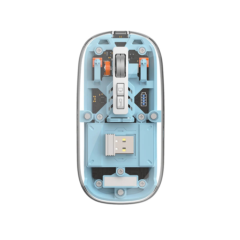 WiWU WM105 Transparent Wireless Mouse