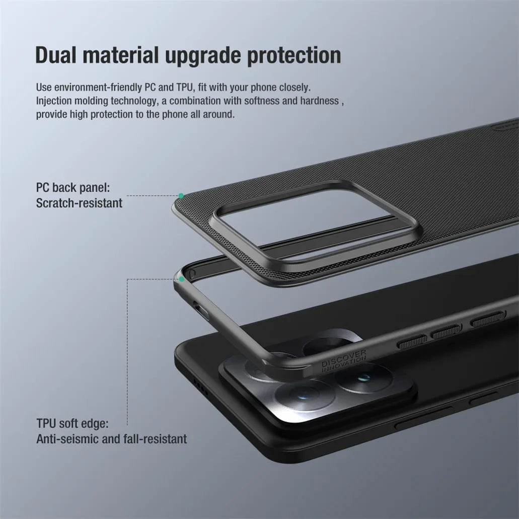 Frosted Soft TPU and Hard PC Shell Case for Xiaomi 14T Series