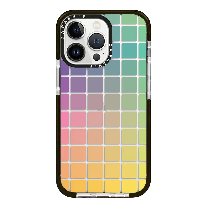 Oil Painting Graffiti Colorful Stripes Soft TPU Shockproof Case for iPhone 15 Series