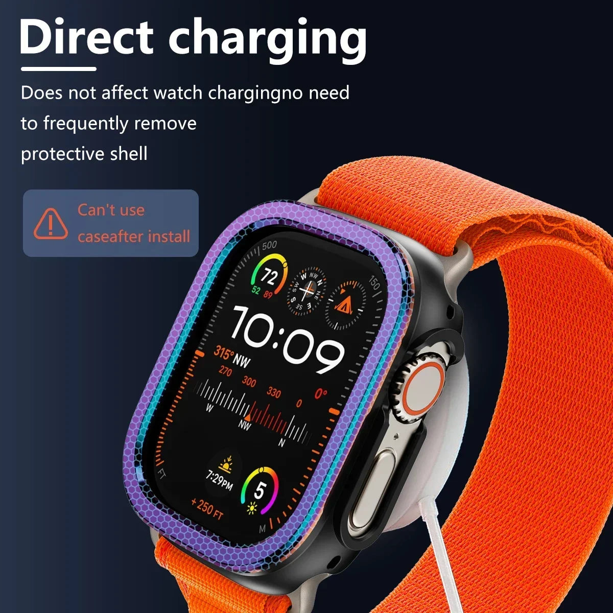 High-Quality Aluminum Alloy Bezel Case for Apple Watch