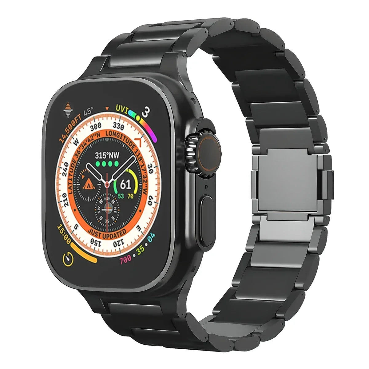 Luxury Titanium Magnetic Strap for Apple Watch