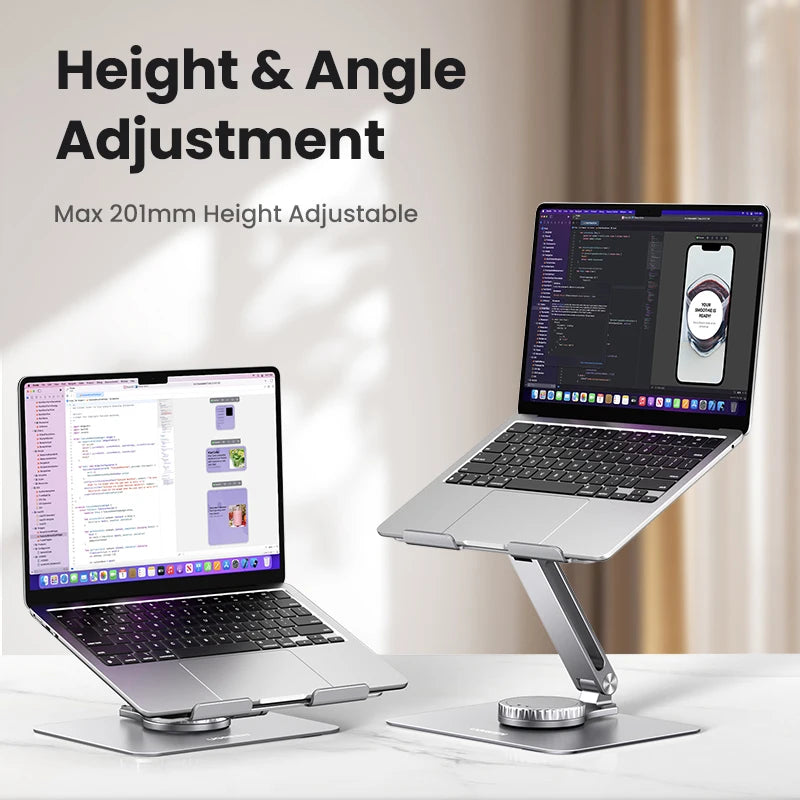 Aluminum Vertical Laptop Stand