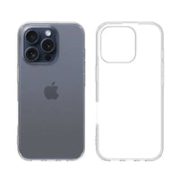 Ultra-Thin Transparent Silicone Soft Case for iPhone 15 Series