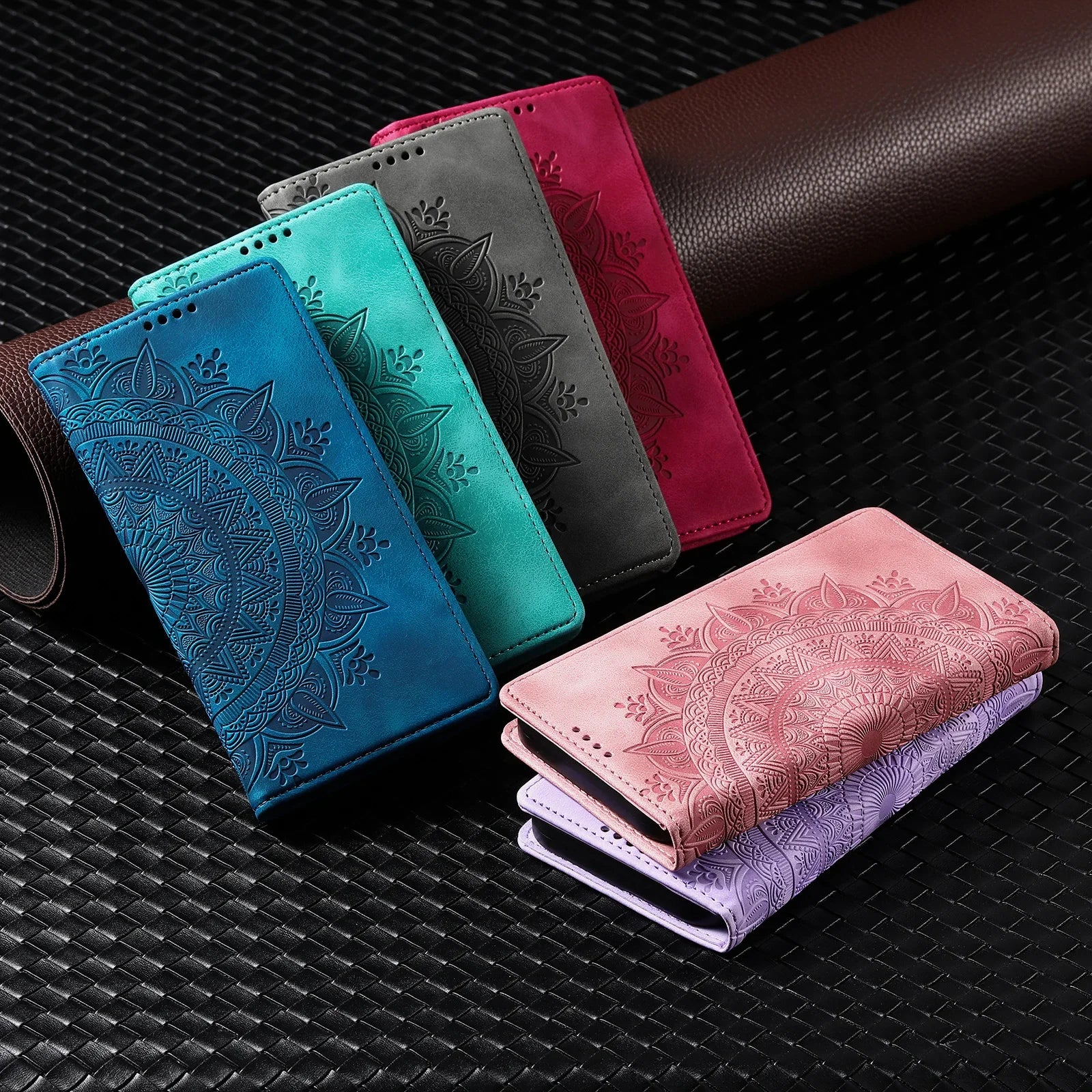 Magnetic Flip Wallet Case for Samsung Galaxy S25 Series