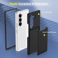 Shockproof Wallet Phone Case for Samsung Galaxy Z Fold 5