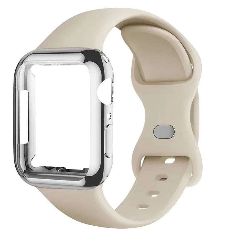 Strap and Screen Protector Bracelet Case for Apple Watch