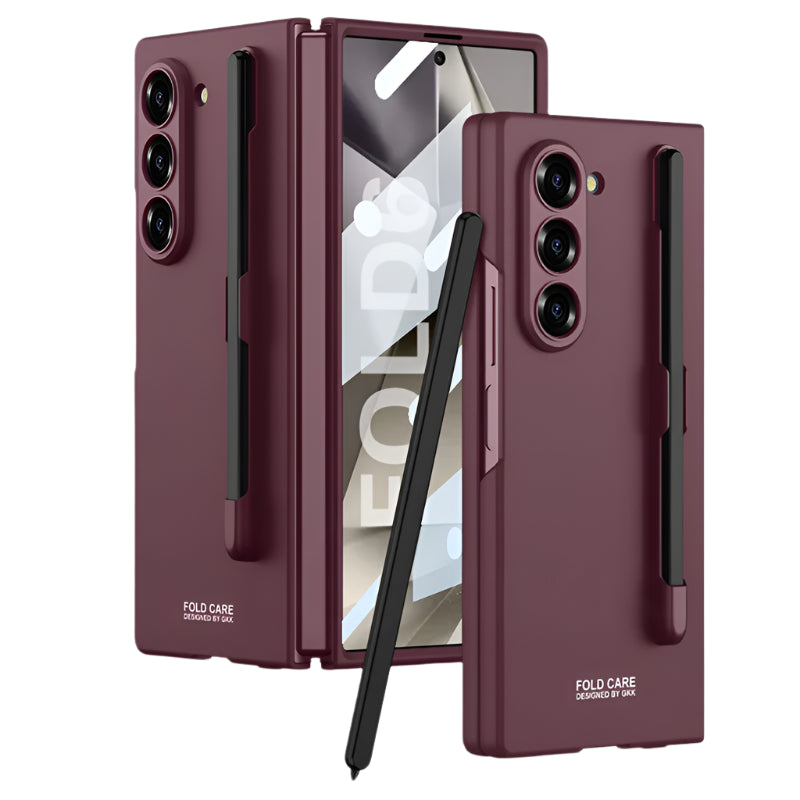 Shockproof Armor Case with Pen Holder for Samsung Galaxy Z Fold 6