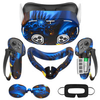 Meta Quest 3 VR Silicone Protective Cover Set