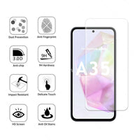 Tempered Glass Screen Protector Film for Samsung Galaxy A35