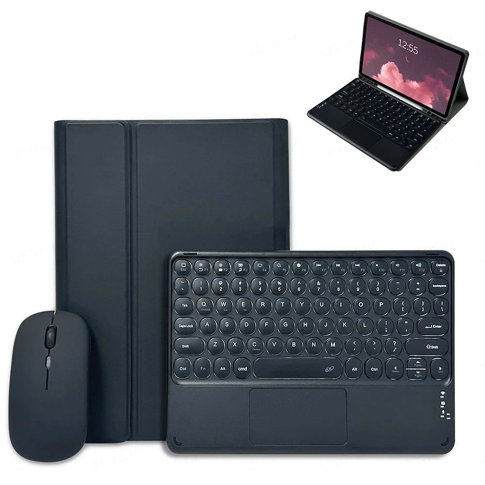 Samsung Galaxy Tab S9 Series Ultimate Productivity Kit: Case, Magic Keyboard, and Wireless Mouse Bundle