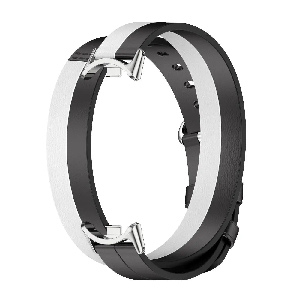 Xiaomi Mi Band 8 Double-Loop Leather Strap