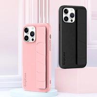 Leather Drop-Resistant Fashion Wrist Strap Phone Holder Case for iPhone 14 Series