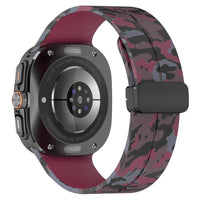 No-Gap Silicone Camouflage Strap for Samsung Galaxy Watch Ultra