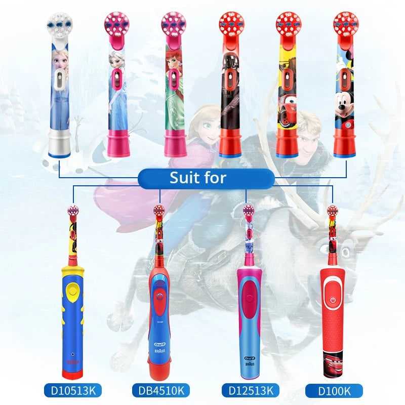 Oral-B EB10 Children Replacement Electric Brush Heads