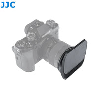 JJC Metal Square Bayonet Lens Hood with Cap