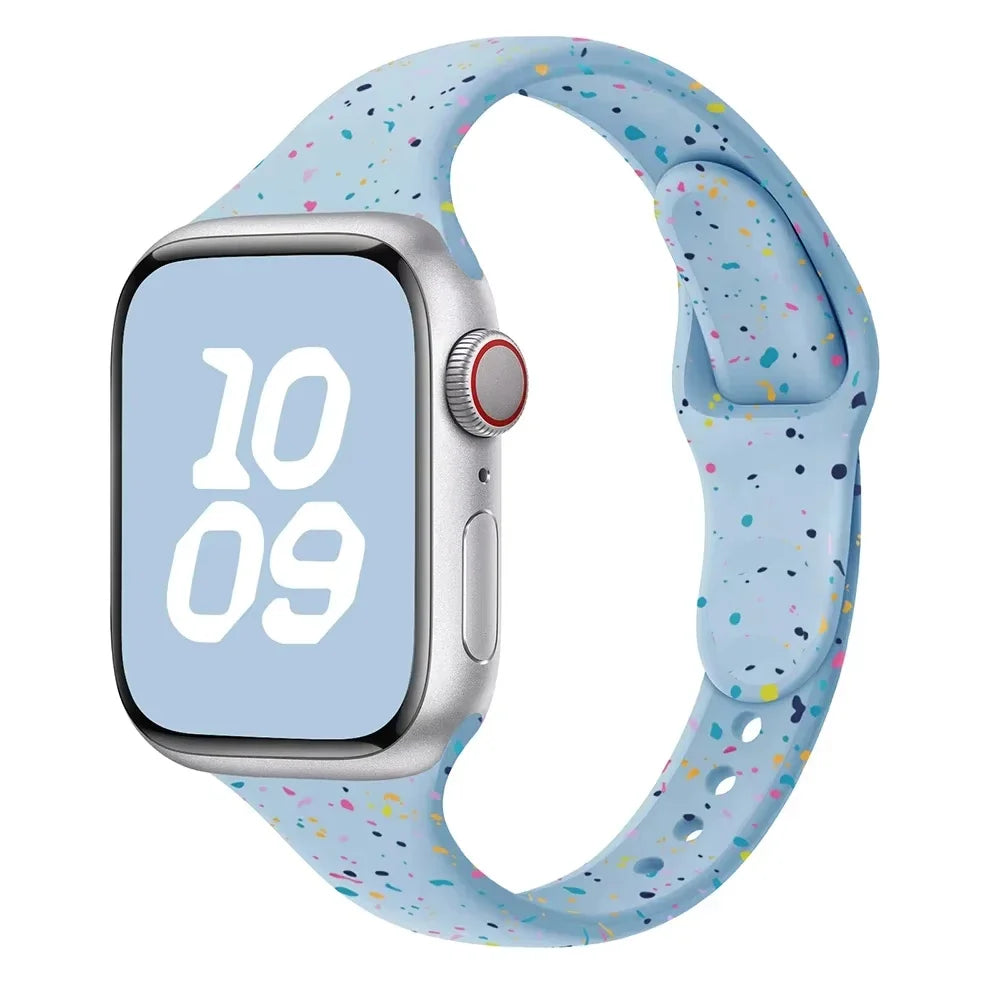 Soft Colorful Silicone Strap for Apple Watch