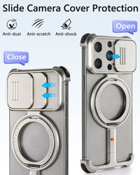 Shockproof MagSafe Case with Camera Protection for iPhone 16 Pro and iPhone 16 Pro Max