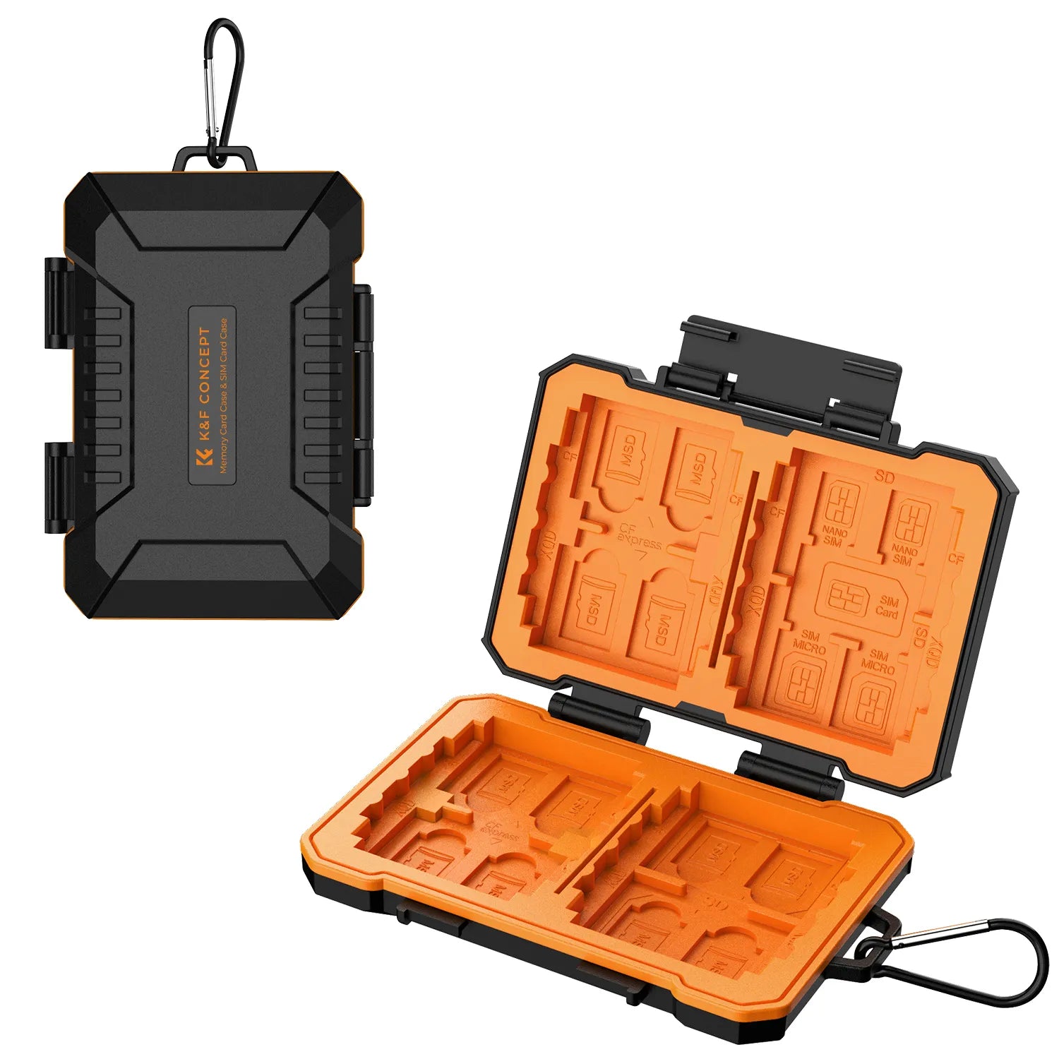 K&F Concept Professional Camera Battery and Memory Card Case