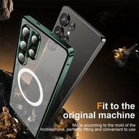 Aluminum Metal Magnetic Case for Samsung Galaxy S25 Series