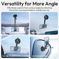 Ulanzi ZJ06 Suction Cup Mount Magic Arm for MagSafe Smartphones