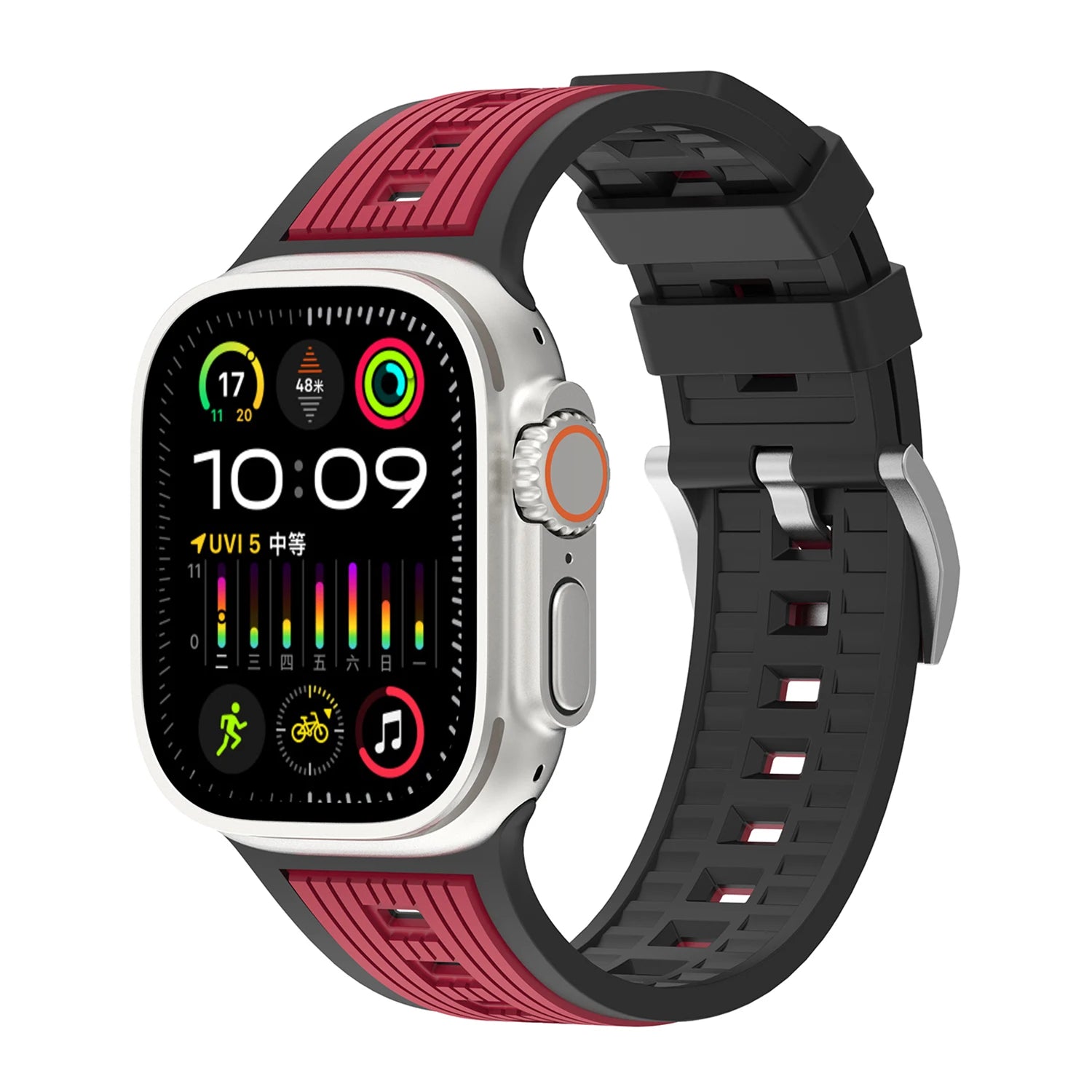 Soft Silicone Sport Strap for Apple Watch