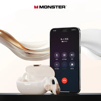 Monster MQT60 Bluetooth 5.4 Wireless Ear Clip Earphones