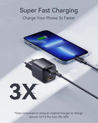 VOLTME 20W Fast USB-C Charger – Compact Power for All Devices (EU Plug)