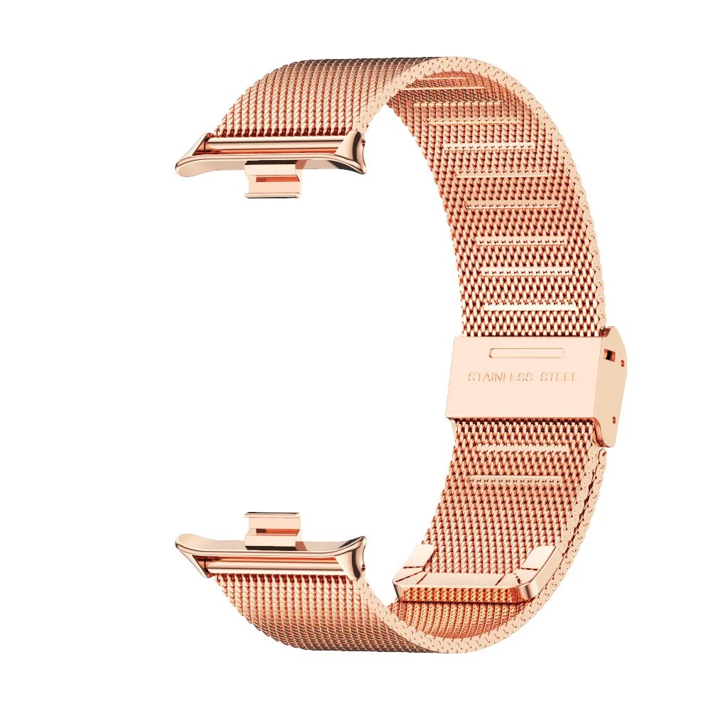 Metal Mesh Stainless Steel Watch Band Replacement Strap for Xiaomi Mi Band 8 Pro