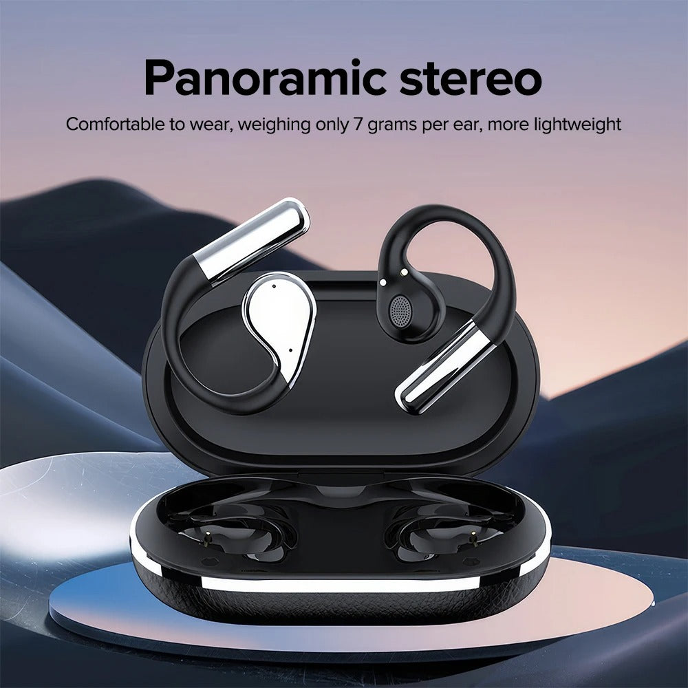 Mpow Q31 Bluetooth 5.4 Earbuds with Elastic Secure Fit Ear Hooks