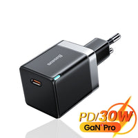 Baseus PD 30W  GaN Fast Charger Adapter