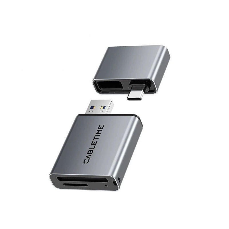 CABLETIME 3-in-1 USB 3.0 Card Reader