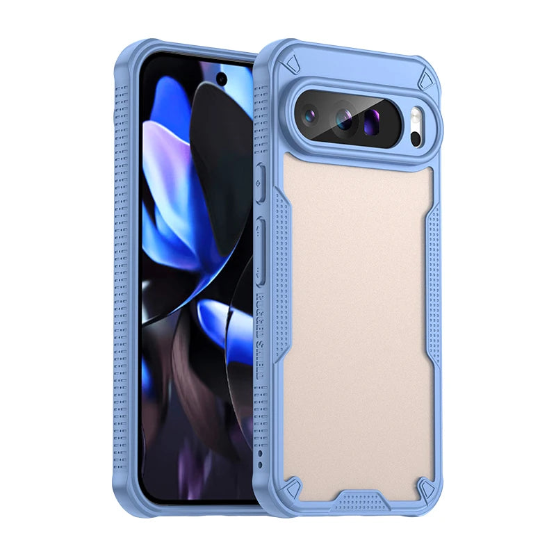 Semi-Transparent Frosted TPU Case for Google Pixel 9 Series