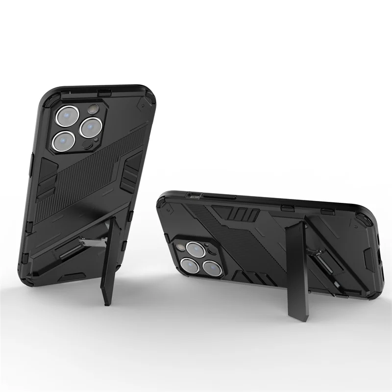 Armor Shockproof Holder Stand PC Case for iPhone 14 Series