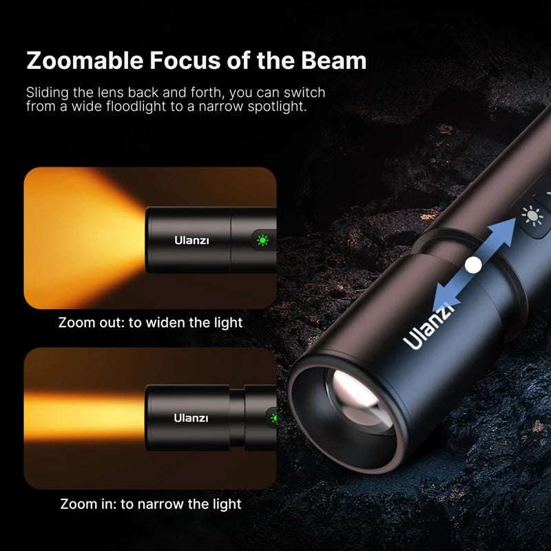 Ulanzi LM07 Zoomable Videography Flashlight