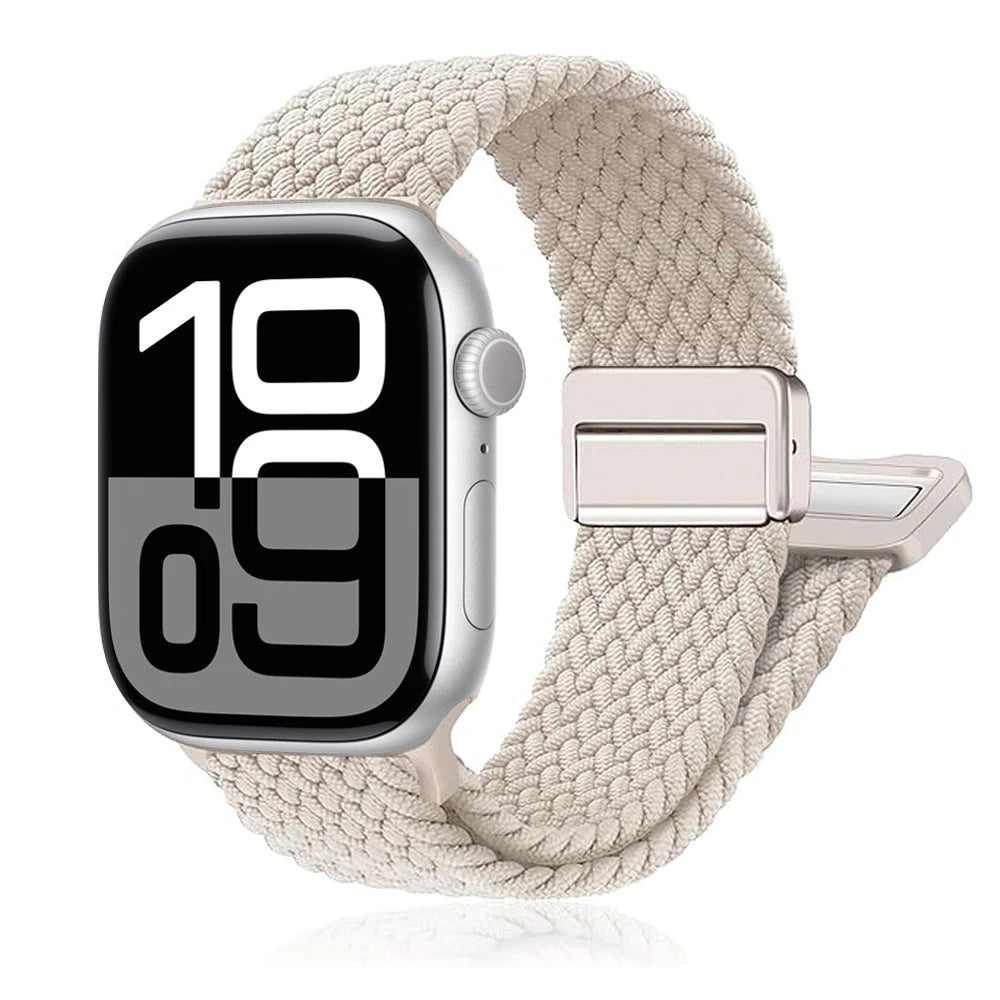 Braided Magnetic Strap for Apple Watch